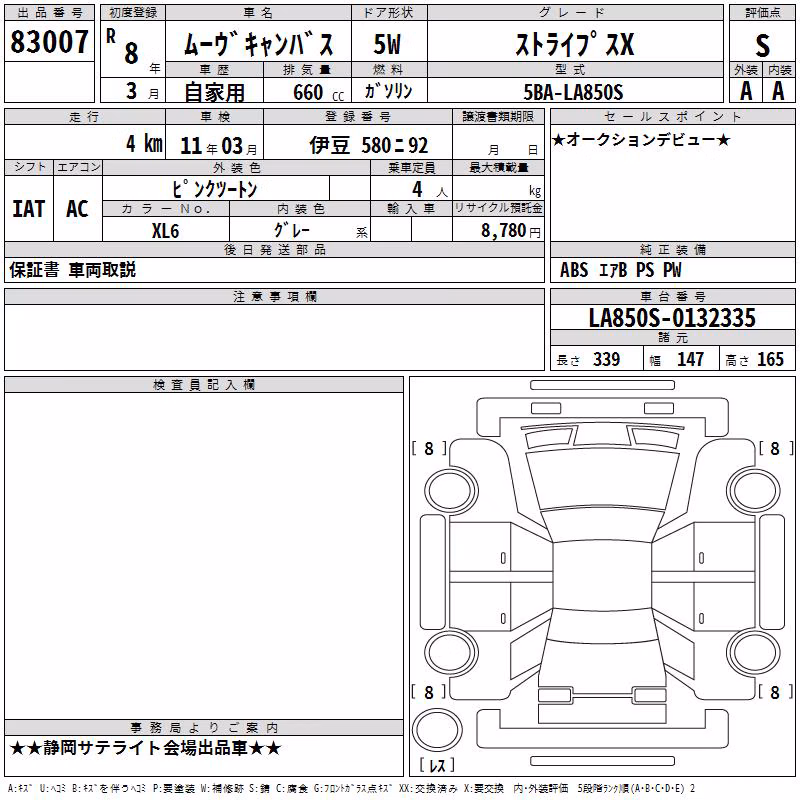 DAIHATSU MOVE CANBUS
