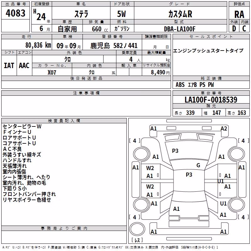 SUBARU STELLA