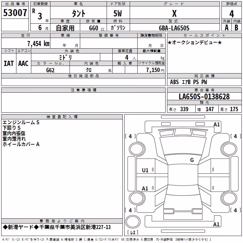 DAIHATSU TANTO