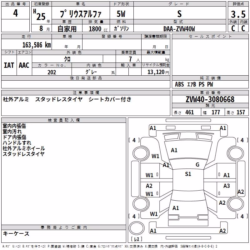 TOYOTA PRIUS ALPHA