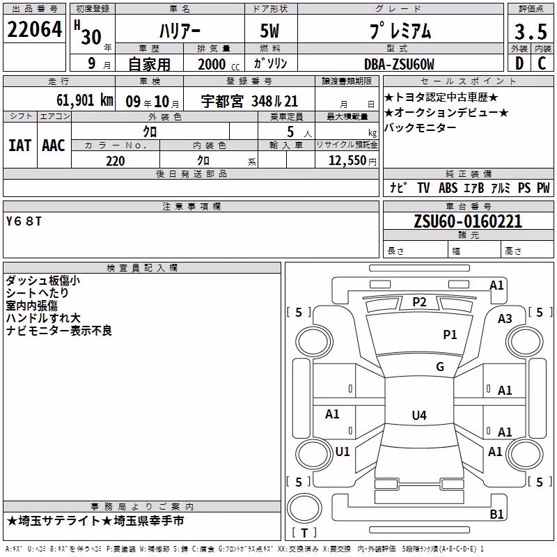 TOYOTA HARRIER