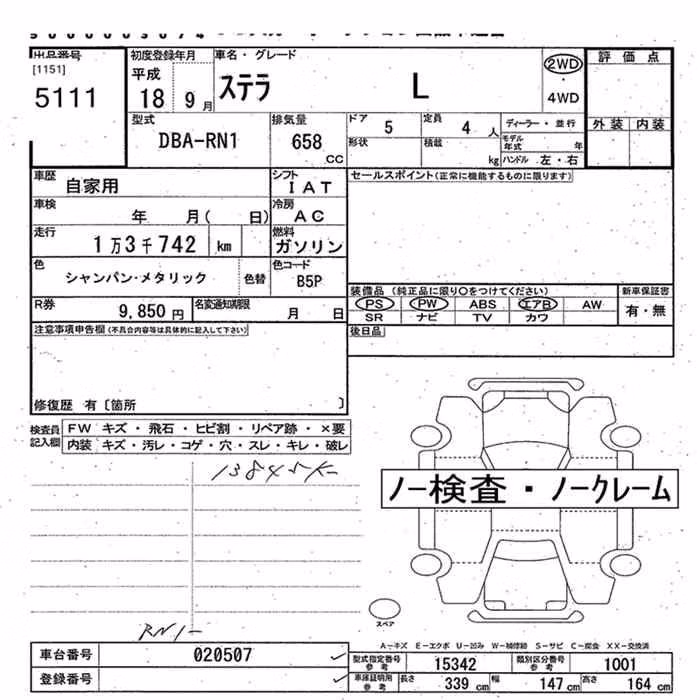 SUBARU STELLA