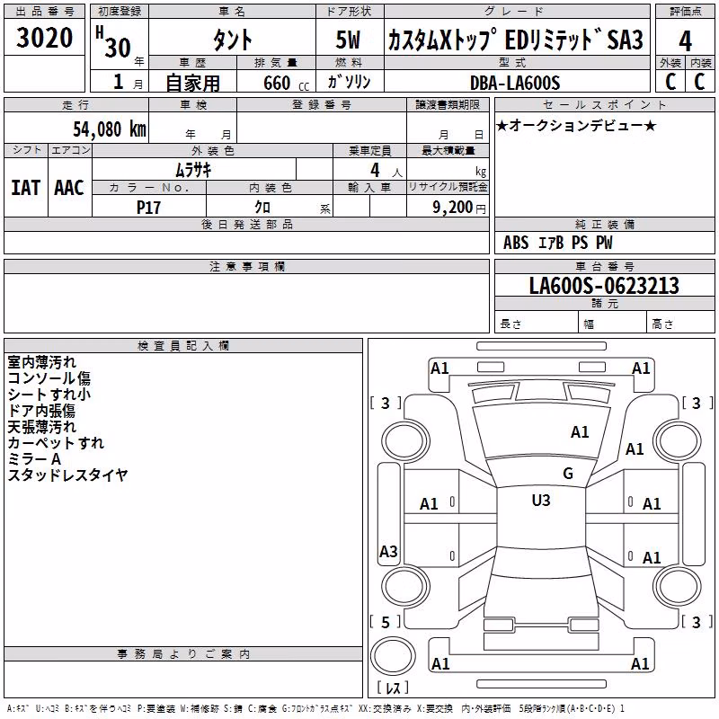 DAIHATSU TANTO
