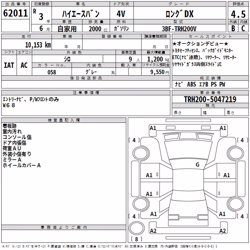 TOYOTA REGIUS ACE