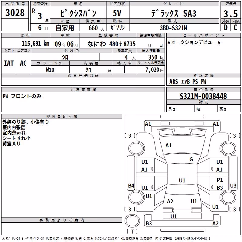 TOYOTA PIXIS VAN