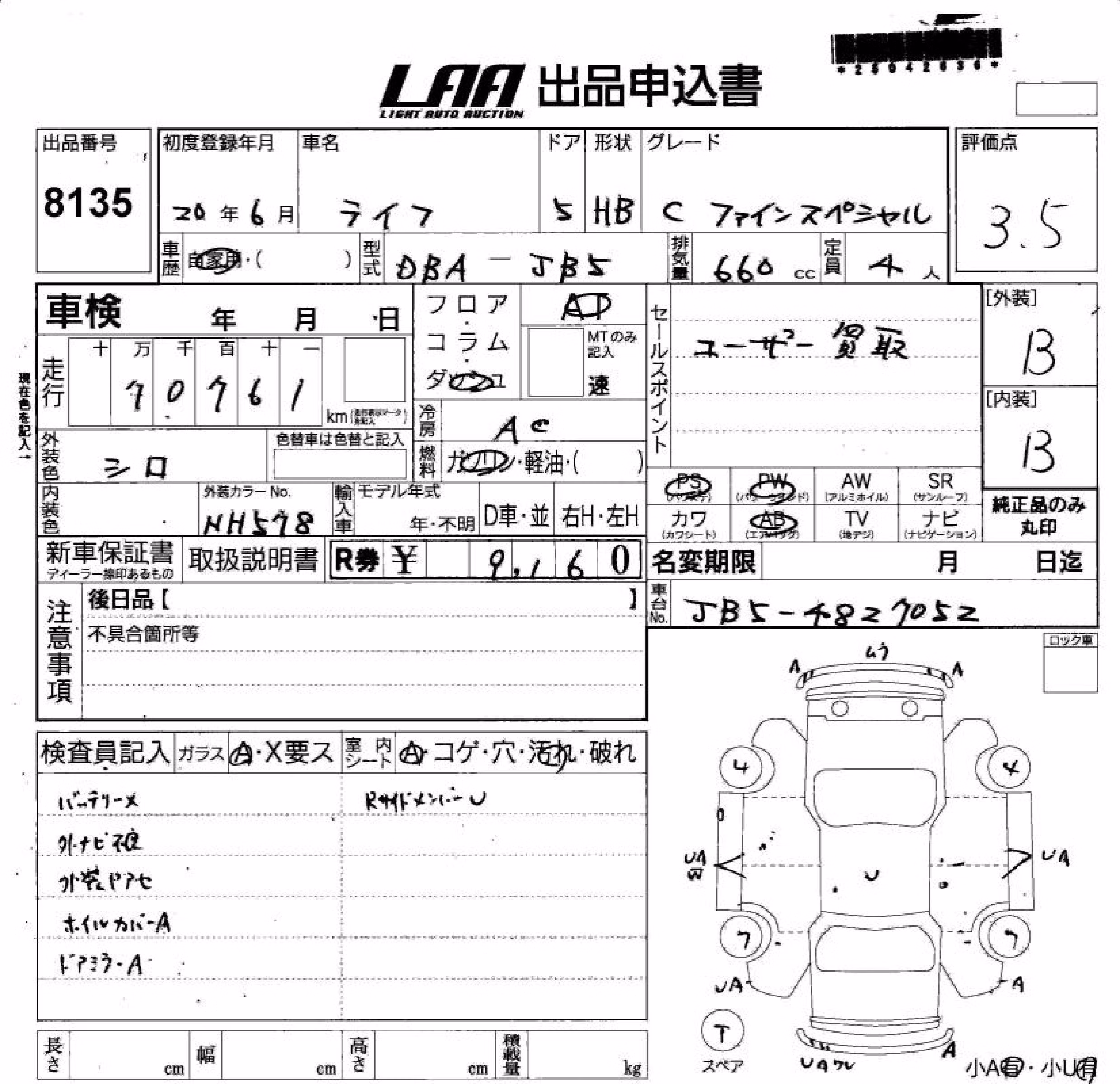 HONDA LIFE