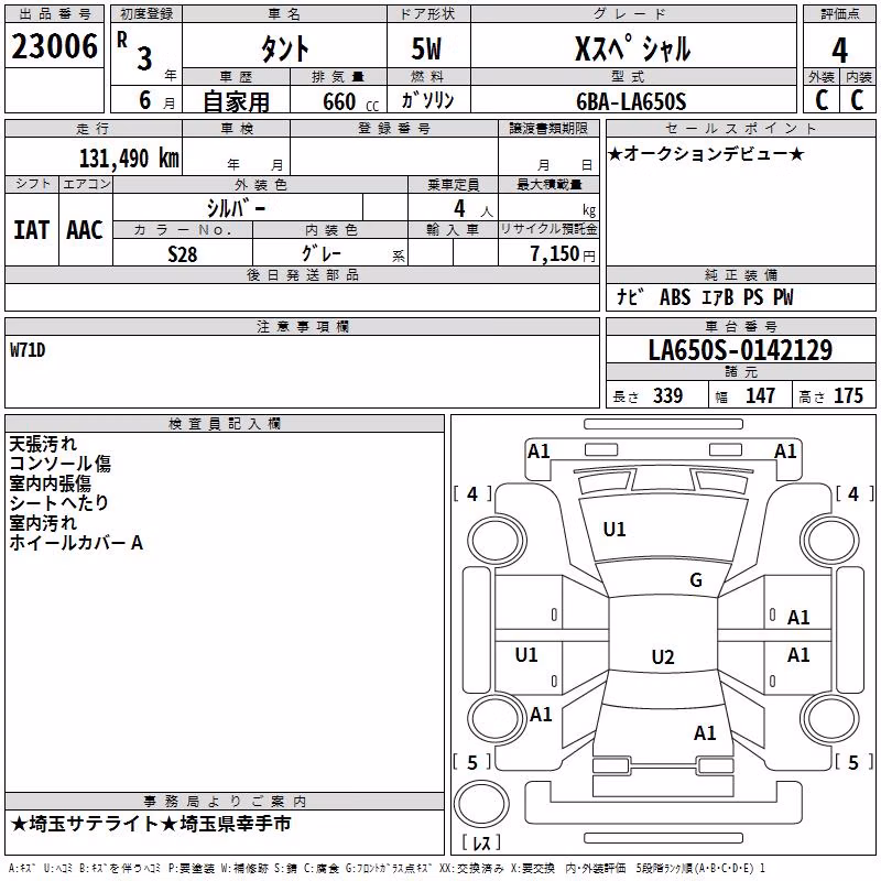 DAIHATSU TANTO