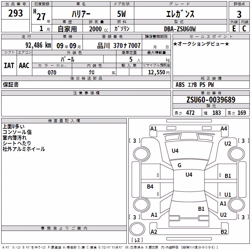TOYOTA HARRIER