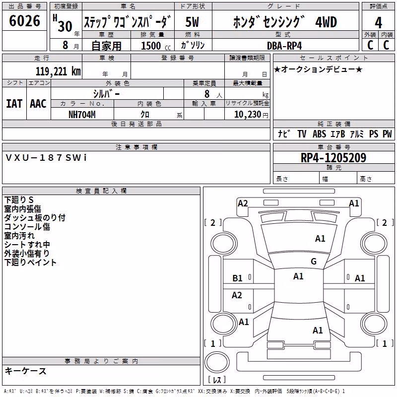 HONDA STEPWGN