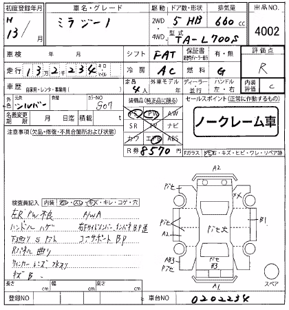 DAIHATSU MIRA GINO
