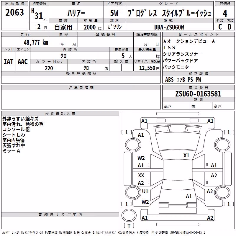 TOYOTA HARRIER