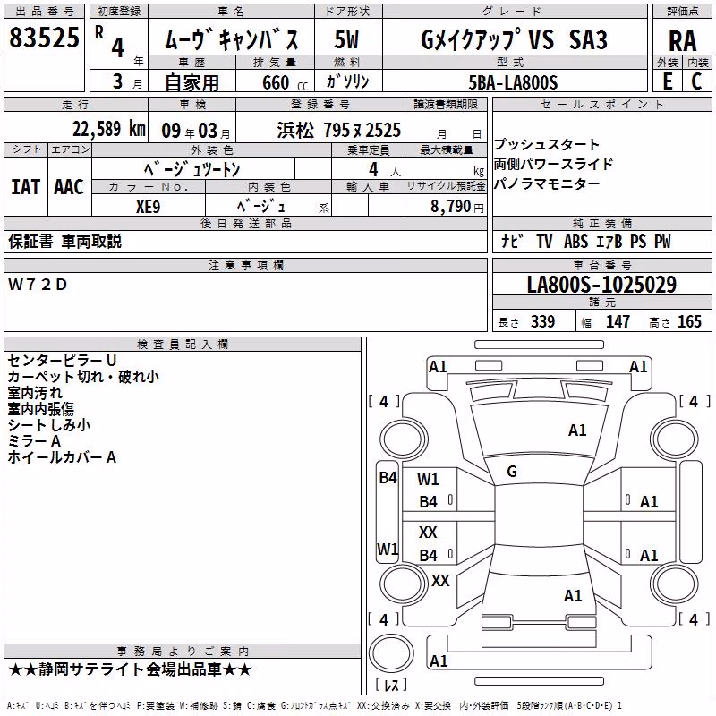 DAIHATSU MOVE CANBUS
