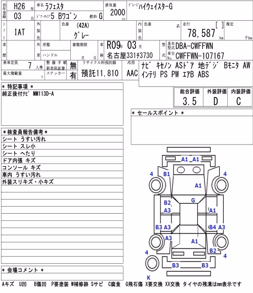 NISSAN LAFESTA