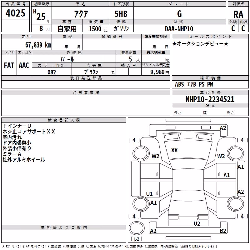 TOYOTA AQUA