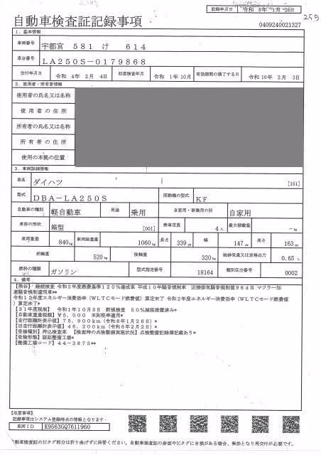 DAIHATSU CAST