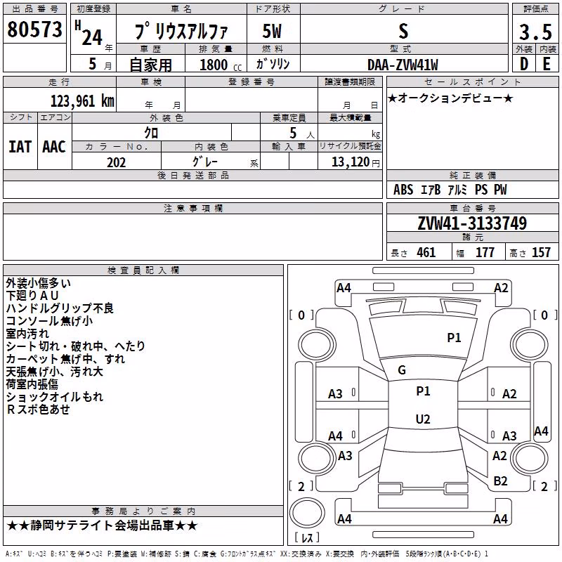 TOYOTA PRIUS ALPHA
