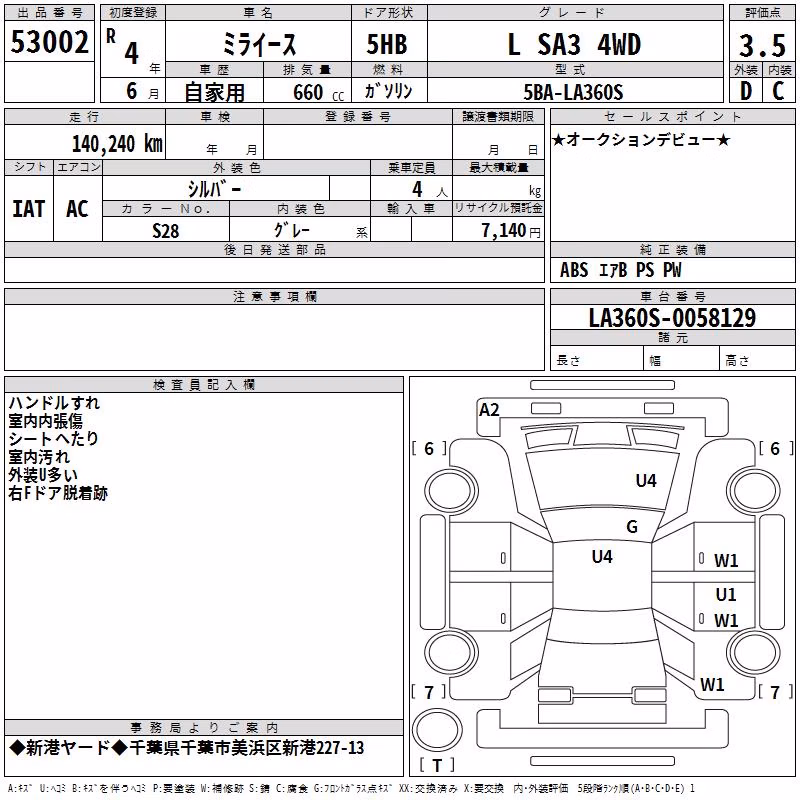DAIHATSU MIRA E:S