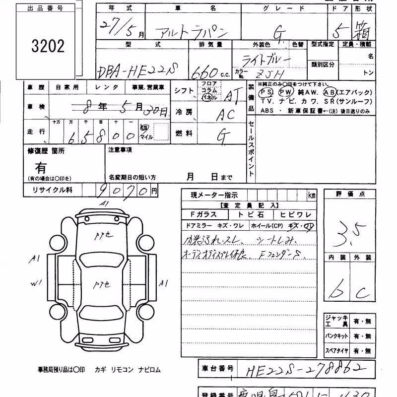 SUZUKI ALTO LAPIN