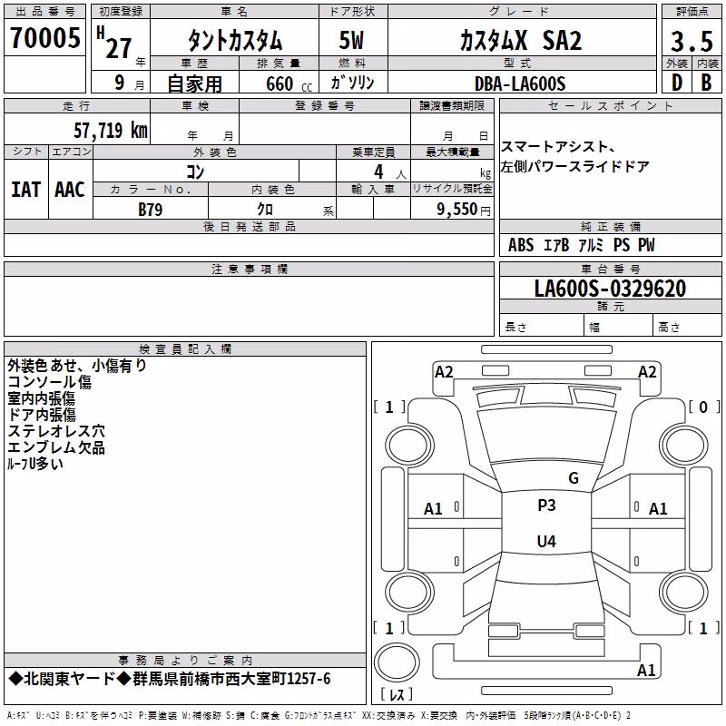 DAIHATSU TANTO