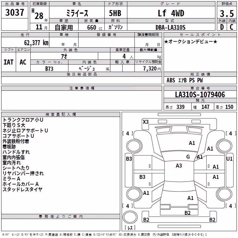 DAIHATSU MIRA E:S