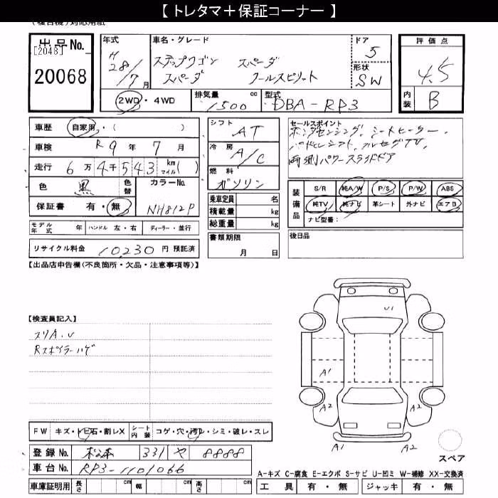 HONDA STEPWGN