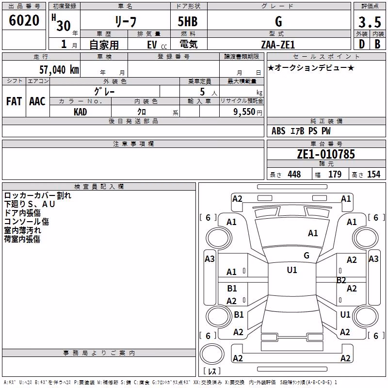 NISSAN LEAF