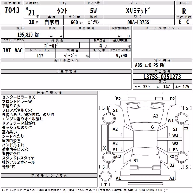 DAIHATSU TANTO