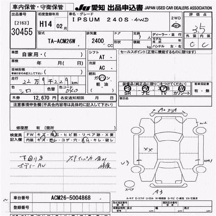 TOYOTA IPSUM