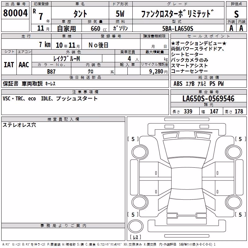 DAIHATSU TANTO