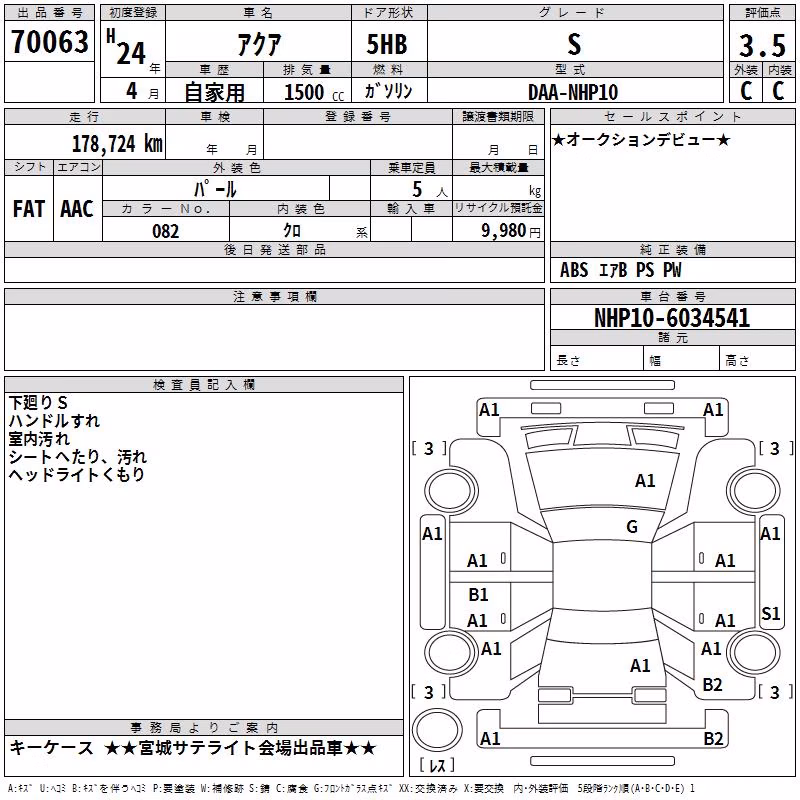 TOYOTA AQUA