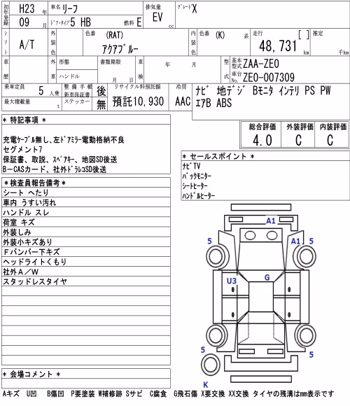 NISSAN LEAF