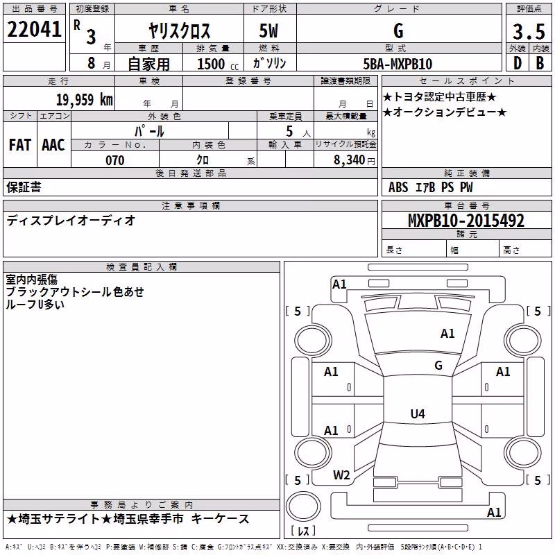 TOYOTA YARIS CROSS