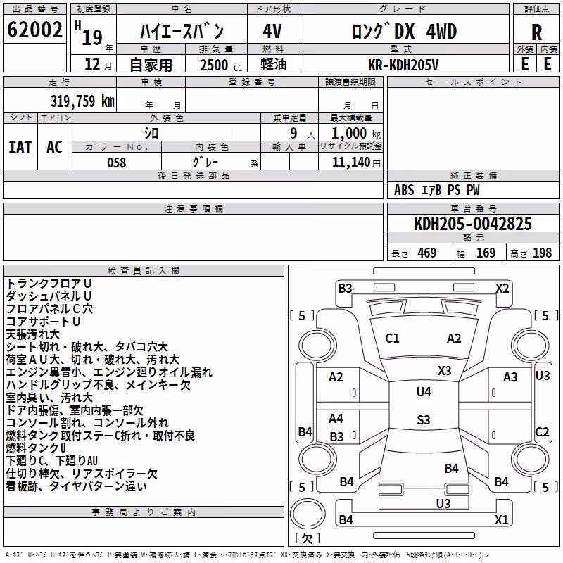 TOYOTA REGIUS ACE