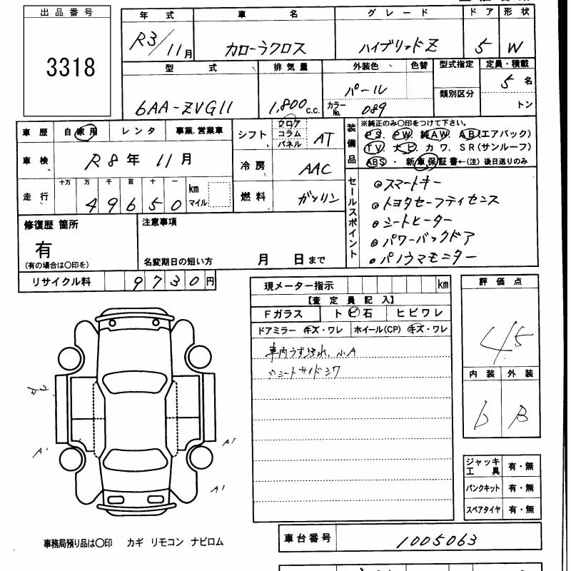 TOYOTA COROLLA CROSS