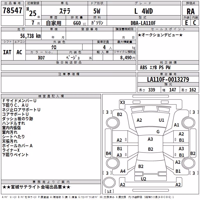 SUBARU STELLA