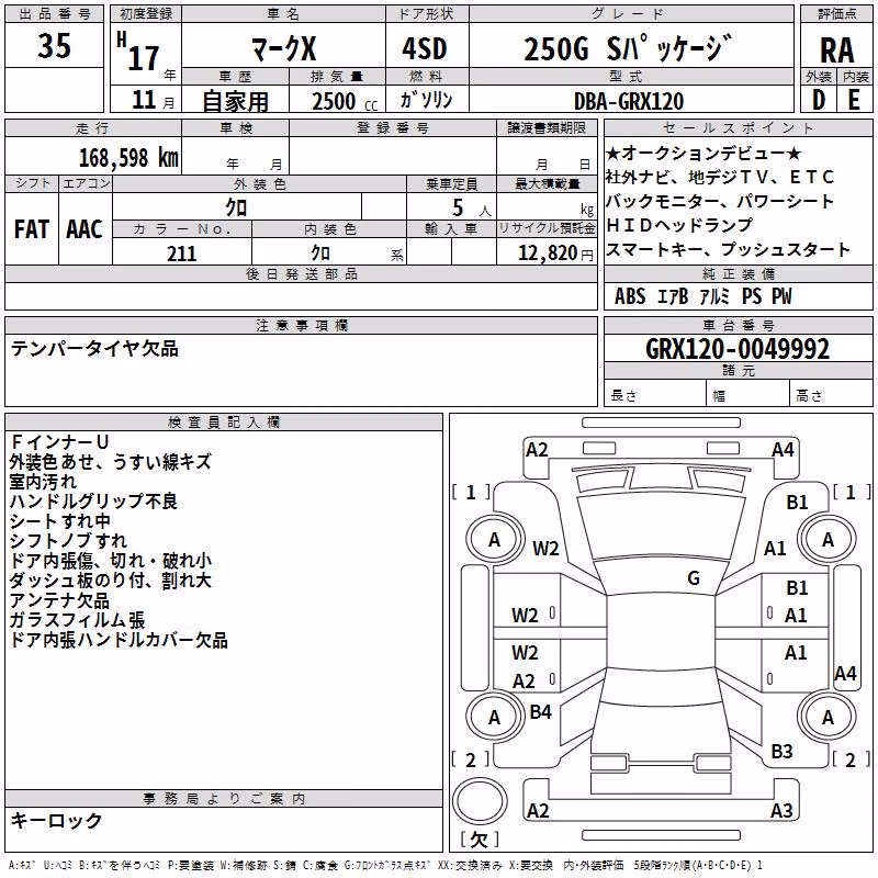 TOYOTA MARK X