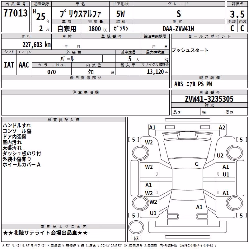 TOYOTA PRIUS ALPHA