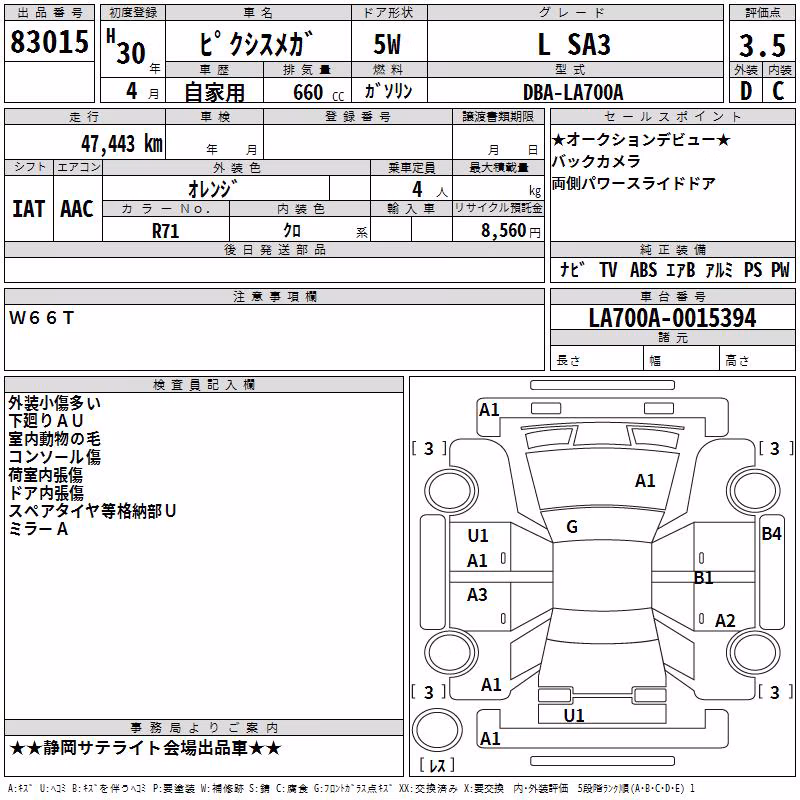 TOYOTA PIXIS MEGA