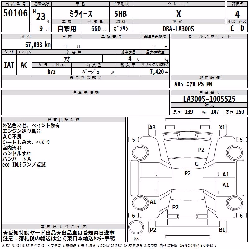 DAIHATSU MIRA E:S