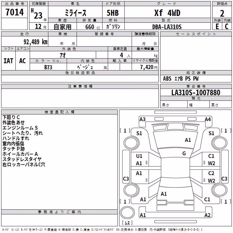DAIHATSU MIRA E:S