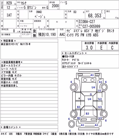 NISSAN SERENA