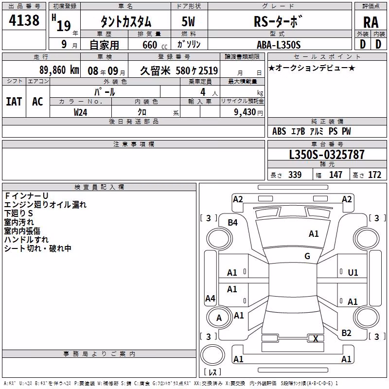 DAIHATSU TANTO