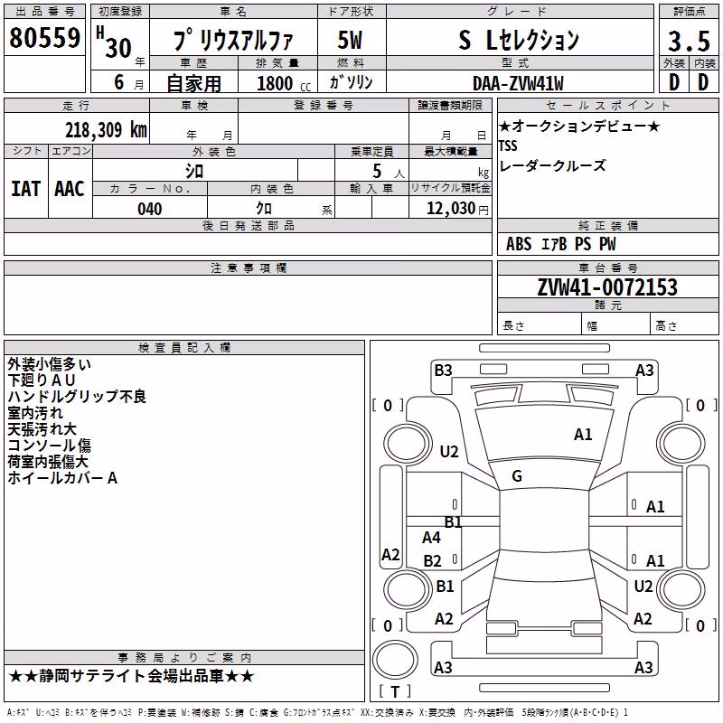 TOYOTA PRIUS ALPHA