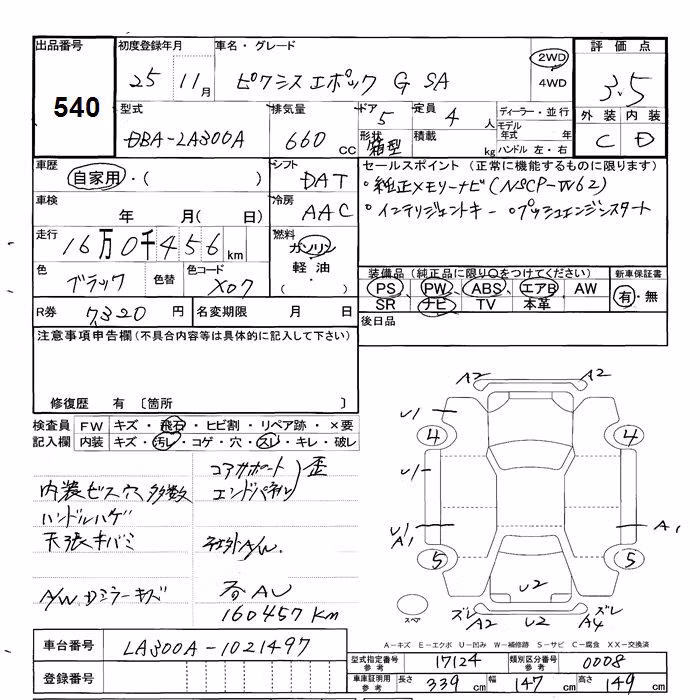 TOYOTA PIXIS EPOCH