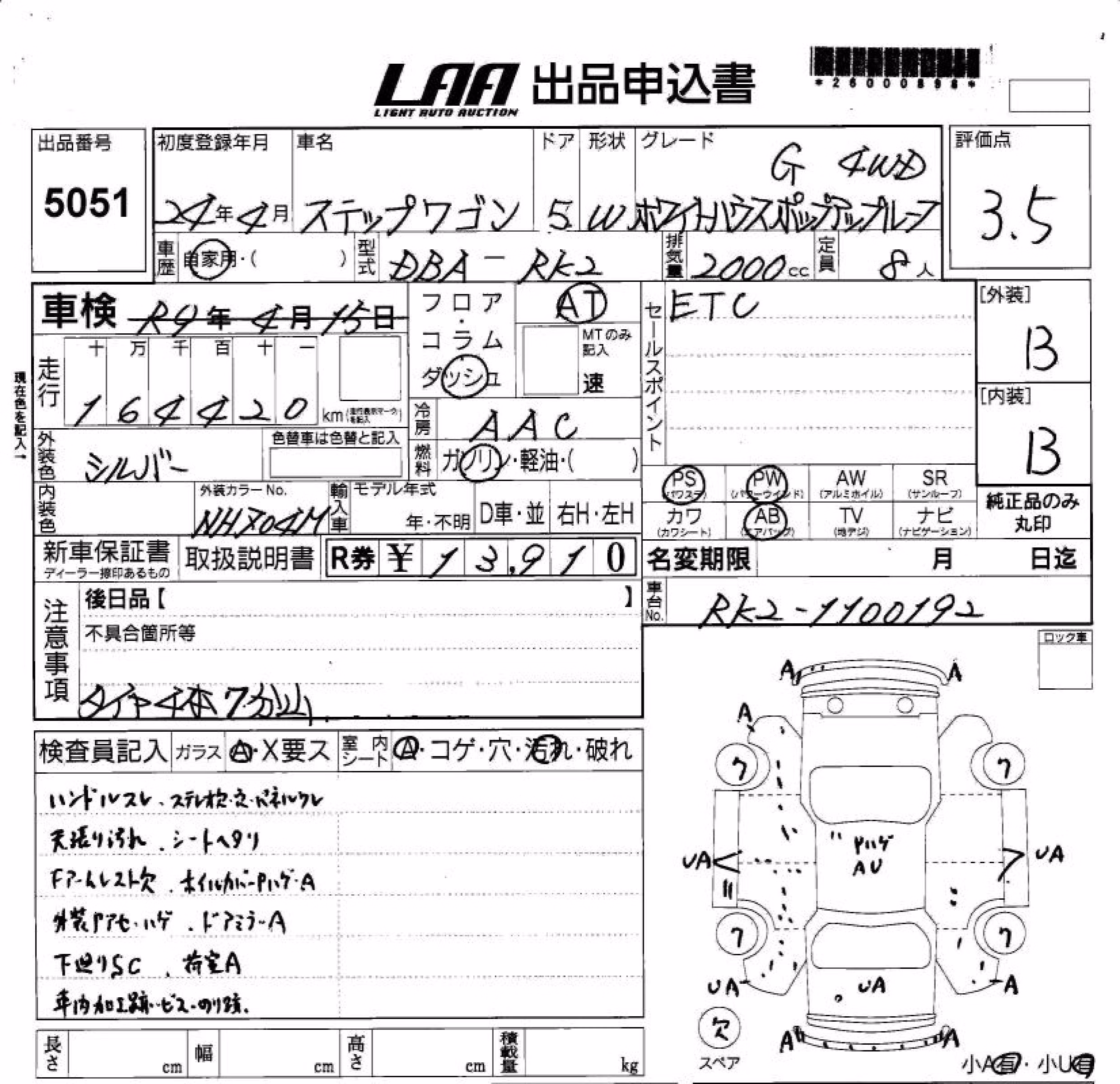 HONDA STEPWGN
