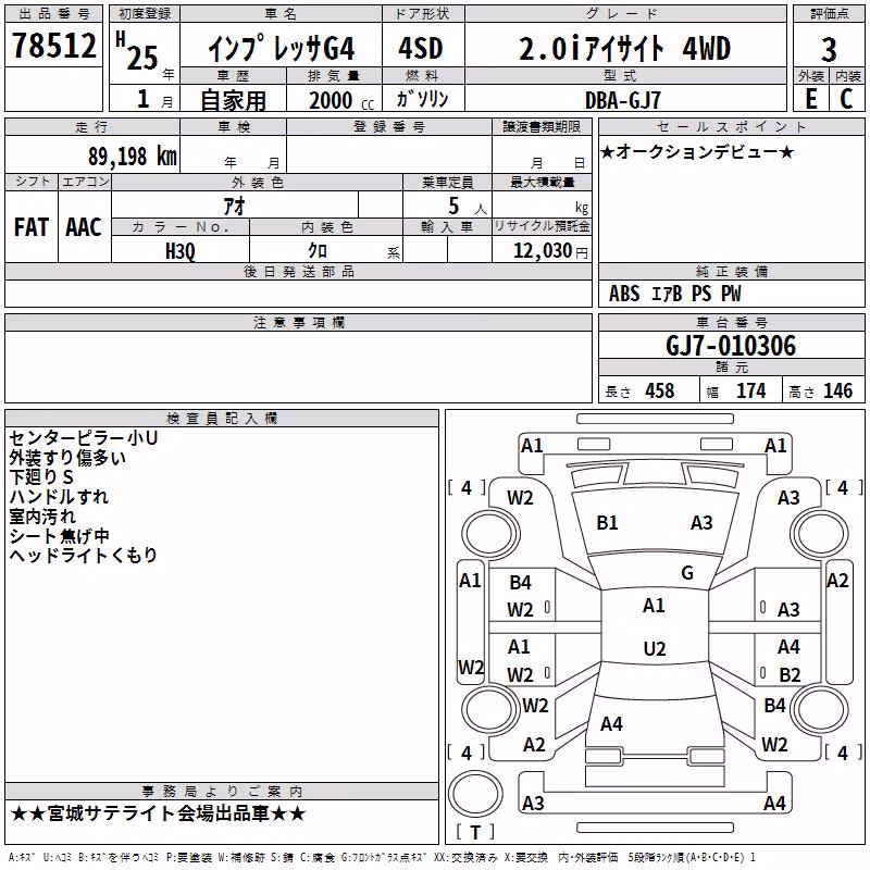 SUBARU IMPREZA