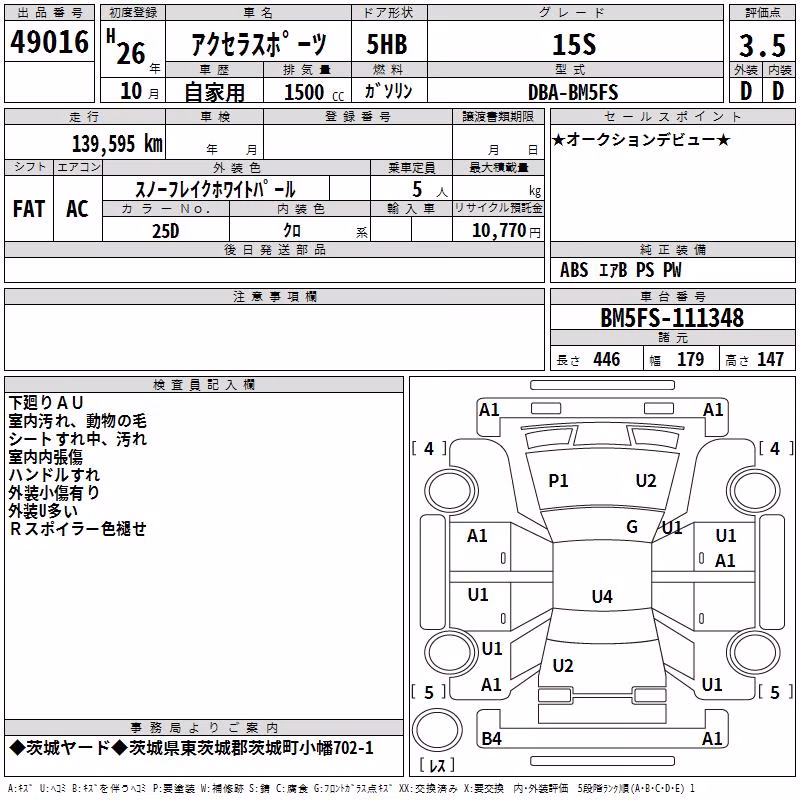 MAZDA AXELA