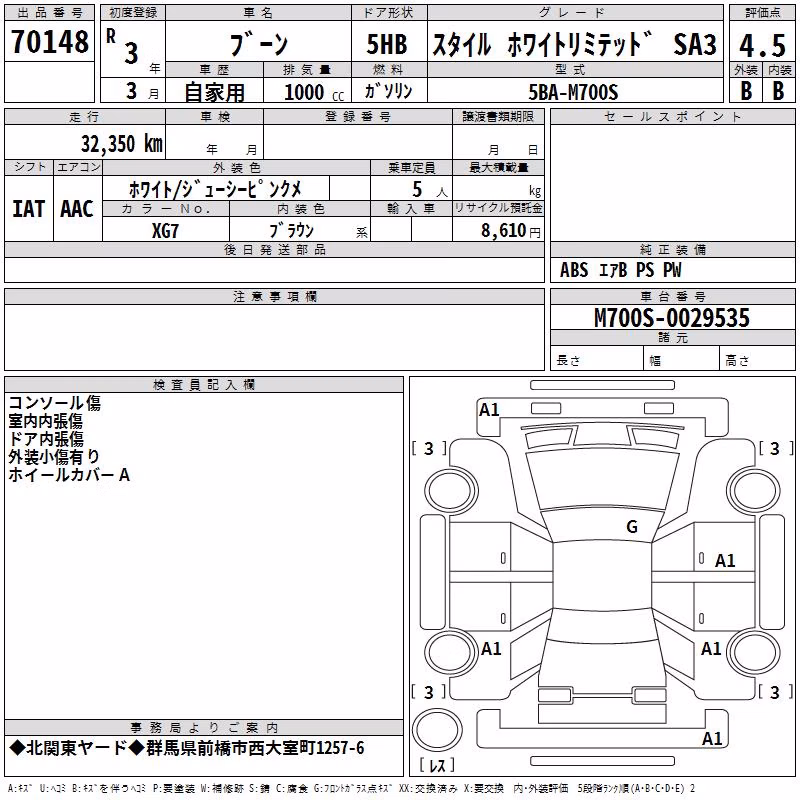 DAIHATSU BOON