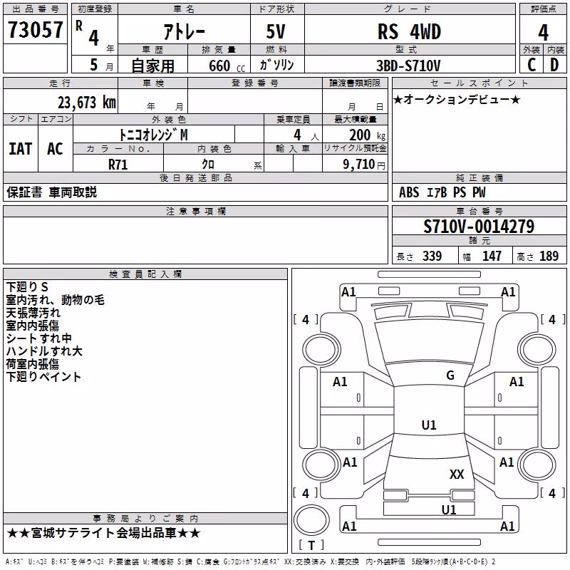 DAIHATSU ATRAI