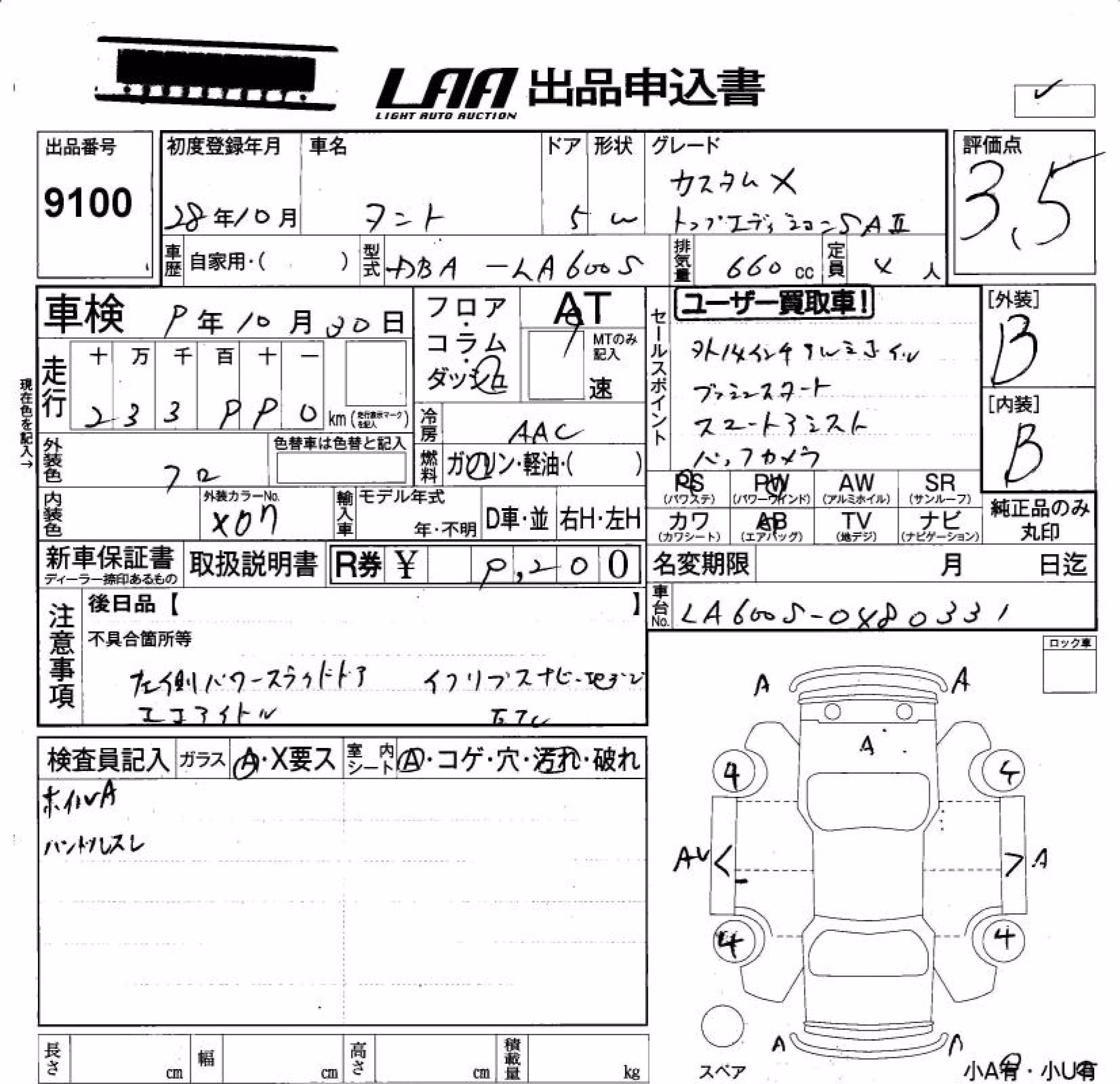 DAIHATSU TANTO
